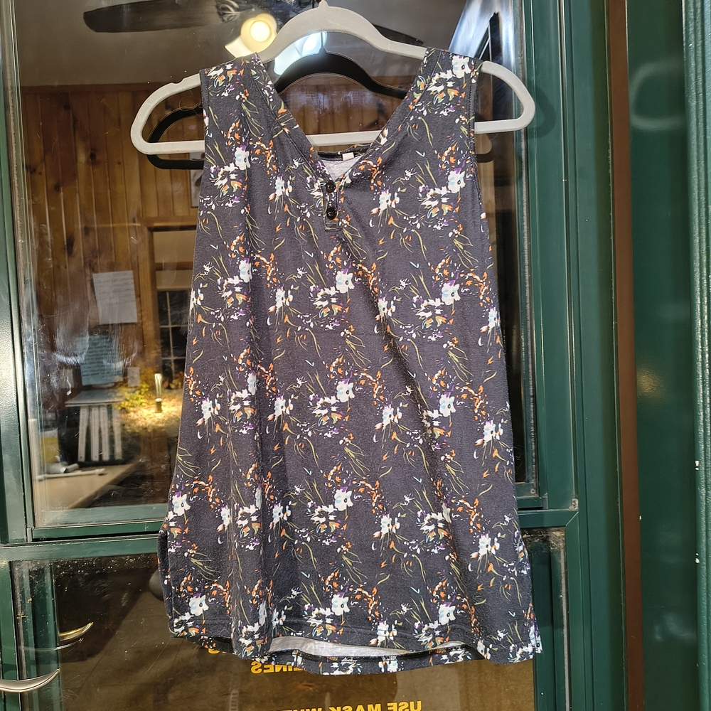 Floral Sleeveless Top